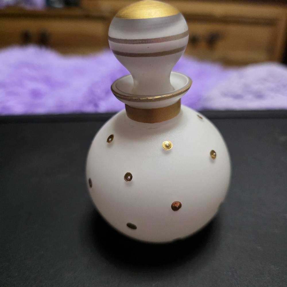Vintage Antique Irice Czech Perfume Bottle Circa 1920